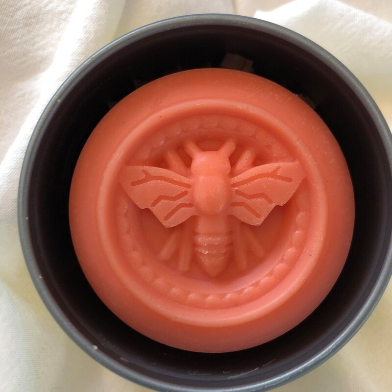 PINK GRAPEFRUIT HONEY BEE LOTION BAR