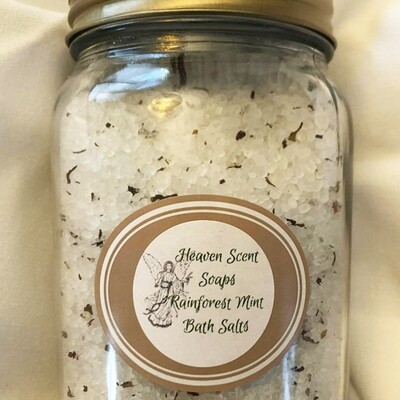 RAINFOREST MINT BATH SALTS