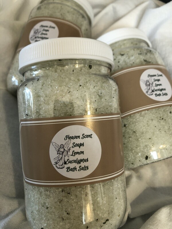LEMON EUCALYPTUS BATH SALTS