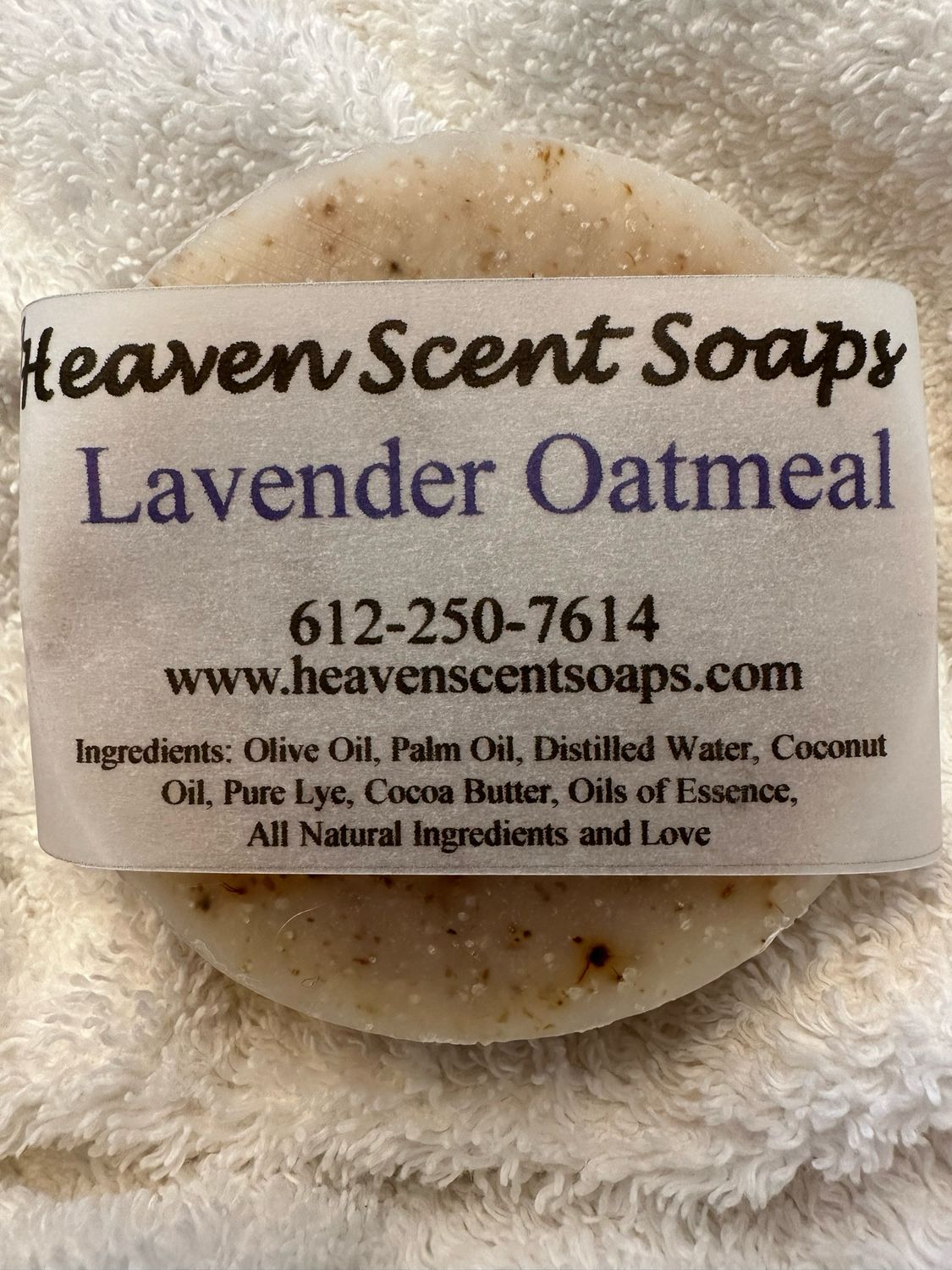 LAVENDER OATMEAL