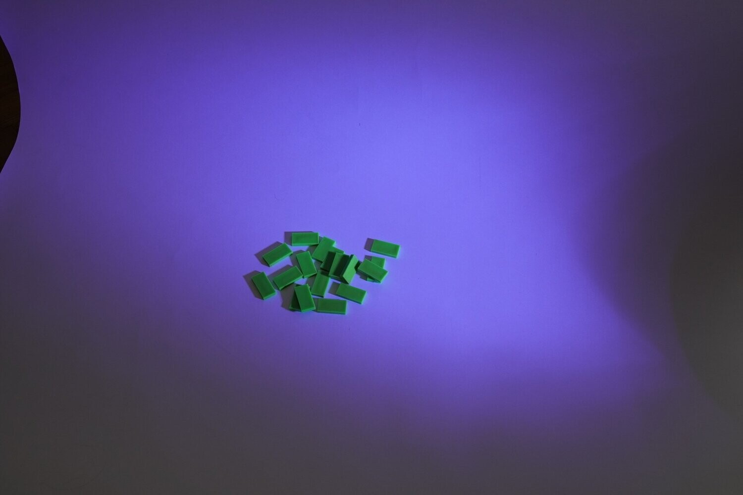 Dominoset Leuchtgrün
