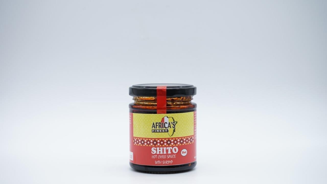 AFRICA'S FINEST SHITO HOT CHILLI SAUCE 160G (CHILISÅS)