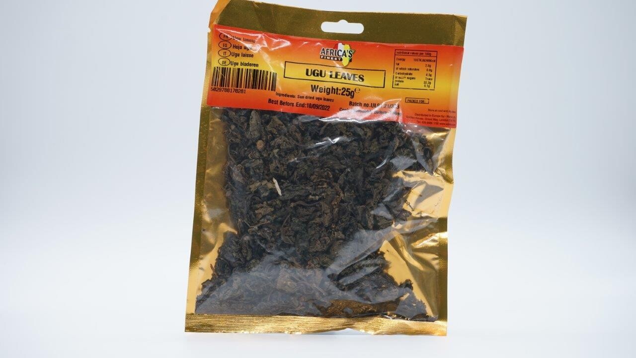 AFRICA'S FINEST UGU LEAVES 25G