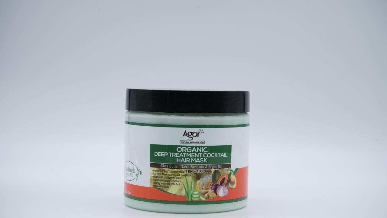AGOR ORGANIC DEEP TREATMENT HAIR MASK 430ML