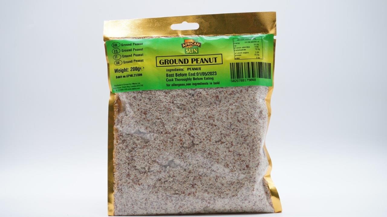 AFRICAN SUN GROUND PEANUT 200G