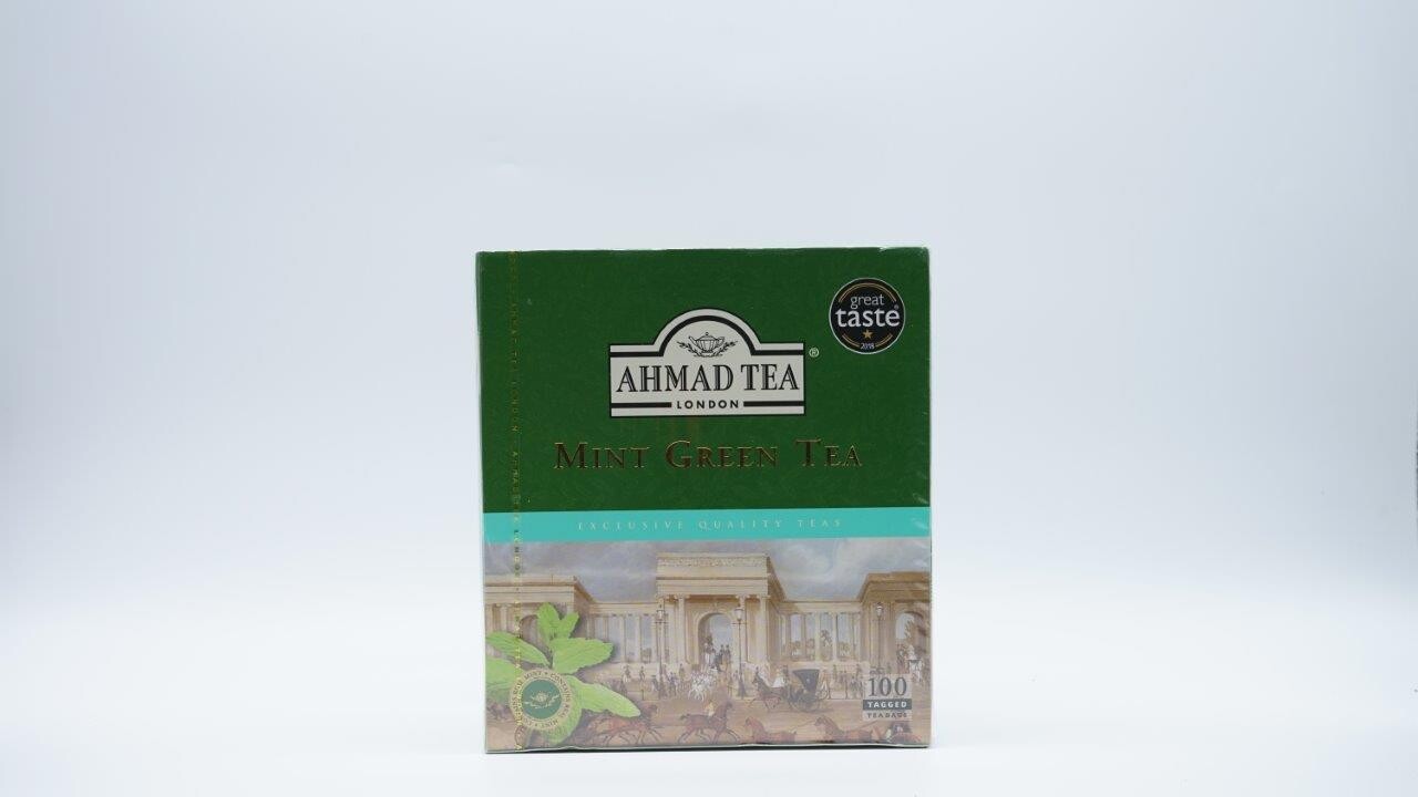 AHMAD MINT GREEN TEA 100 BAGS