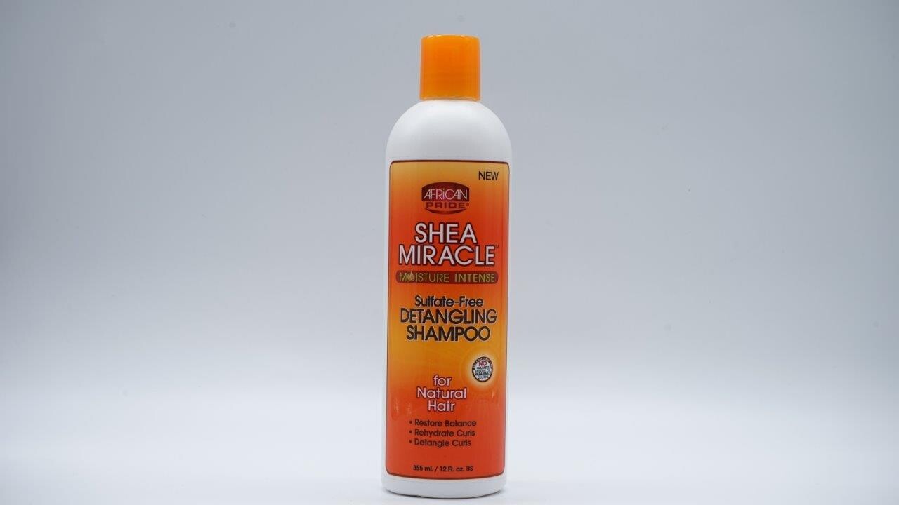 AFRICAN PRIDE SHEA MIRACLE SULFATE-FREE DETANGLING SHAMPOO 355ML