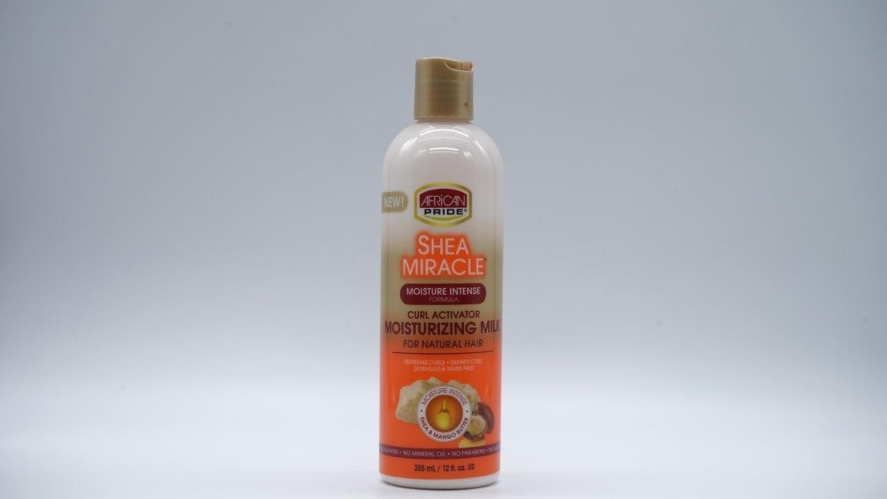 AFRICAN PRIDE SHEA MIRACLE CURL ACTIVATOR MOISTURIZING MILK 355ML