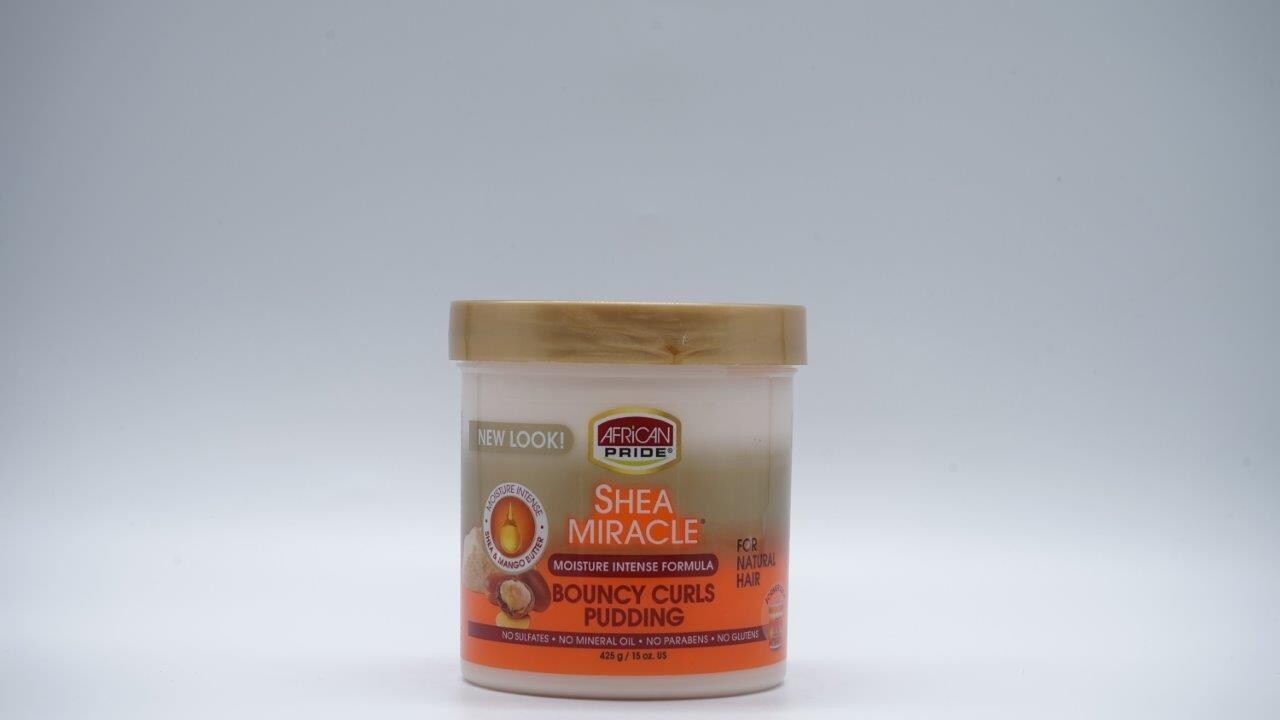 AFRICAN PRIDE SHEA MIRACLE BOUNCY CURLS PUDDING 425G