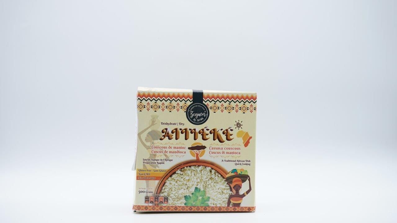ATTIÉKÉ CASSAVA COUSCOUS 500G