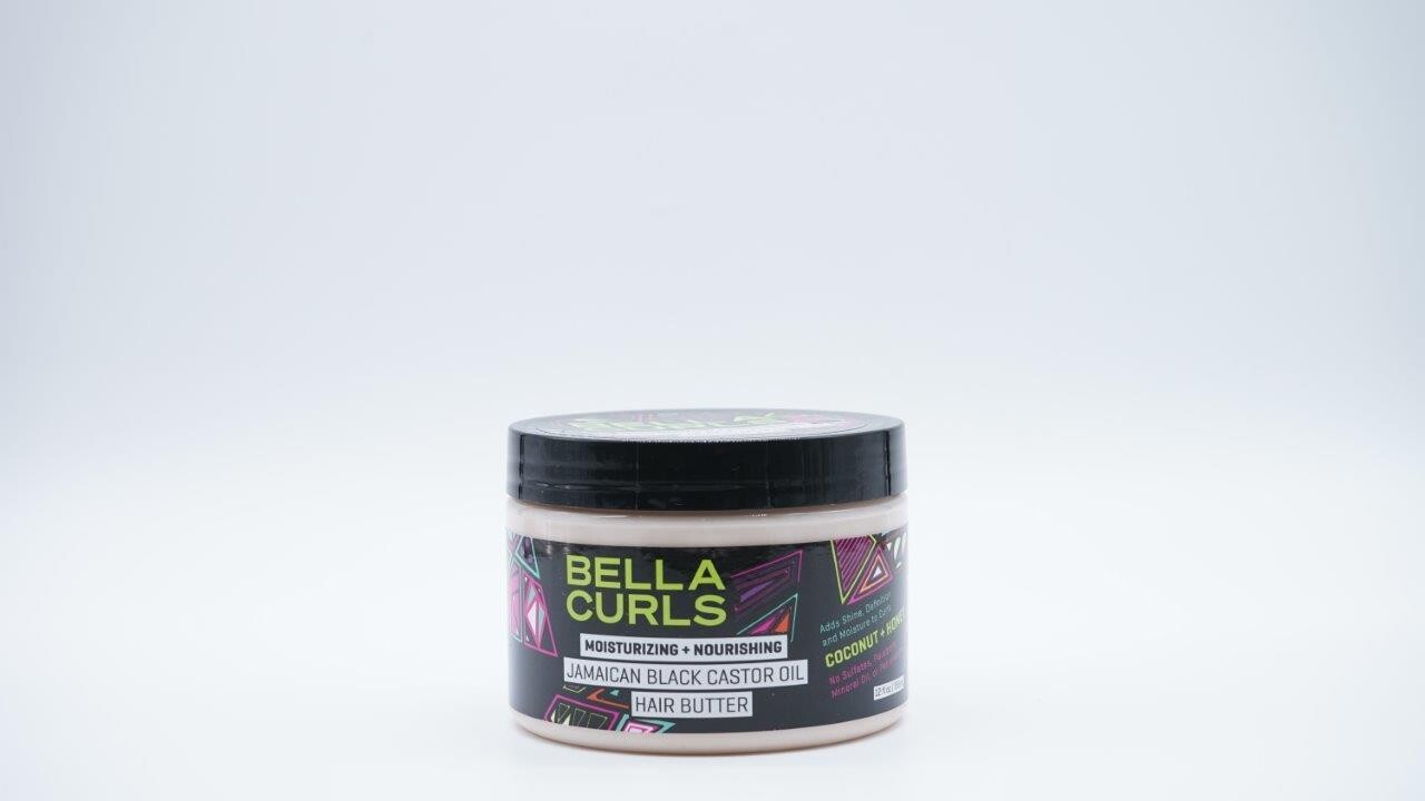 BELLA CURLS JAMAICAN BLACK CASTOR OIL HAIR BUTTER 355ML