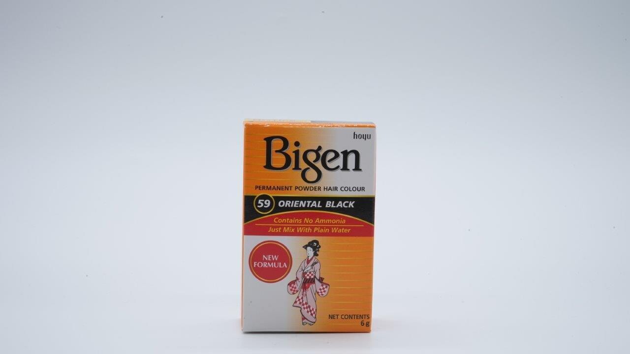 BIGEN HAIR COLOUR 59 ORIENTAL BLACK