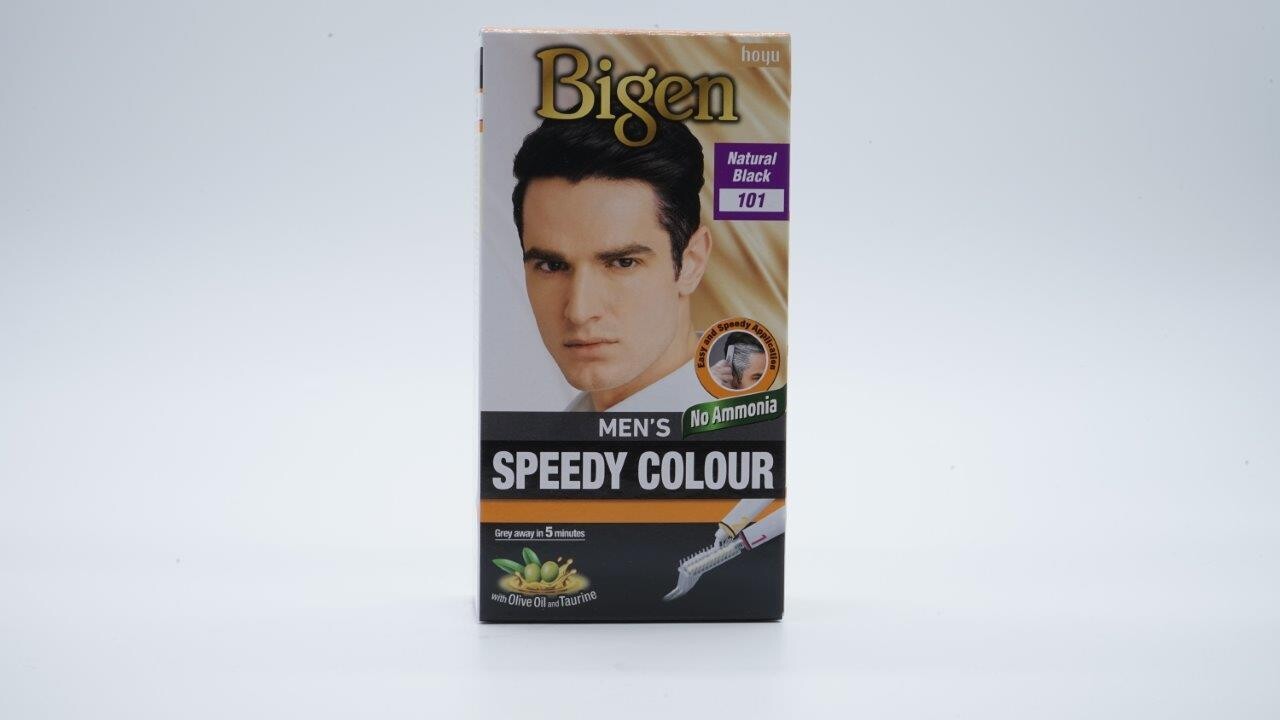 BIGEN MEN'S SPEEDY COLOUR 101 NATURAL BLACK