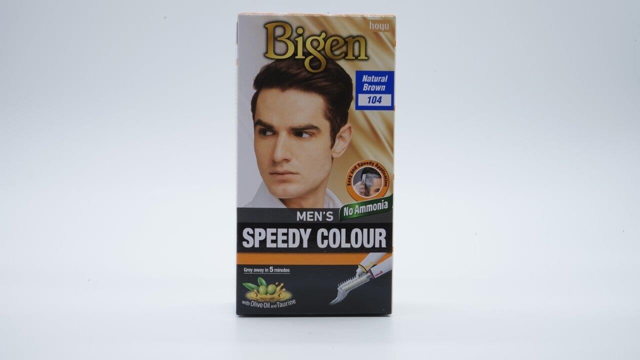 BIGEN MEN'S SPEEDY COLOUR 104 NATURAL BROWN