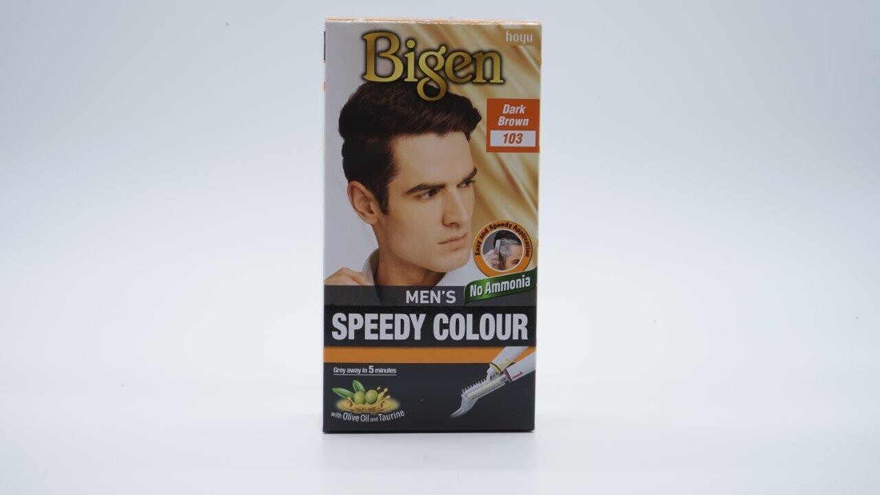 BIGEN MENS SPEEDY COLOUR 102 DARK BROWN