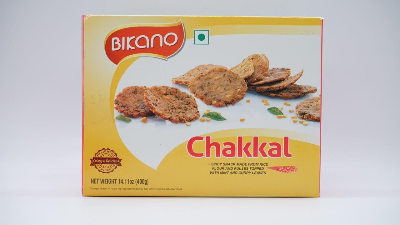 BIKANO SNACKS CHAKKAL 400G