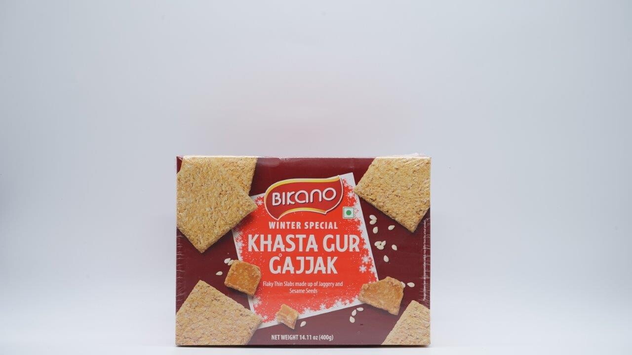 BIKANO WINTER SPECIAL KHASTA GUR GAJJAK 400G
