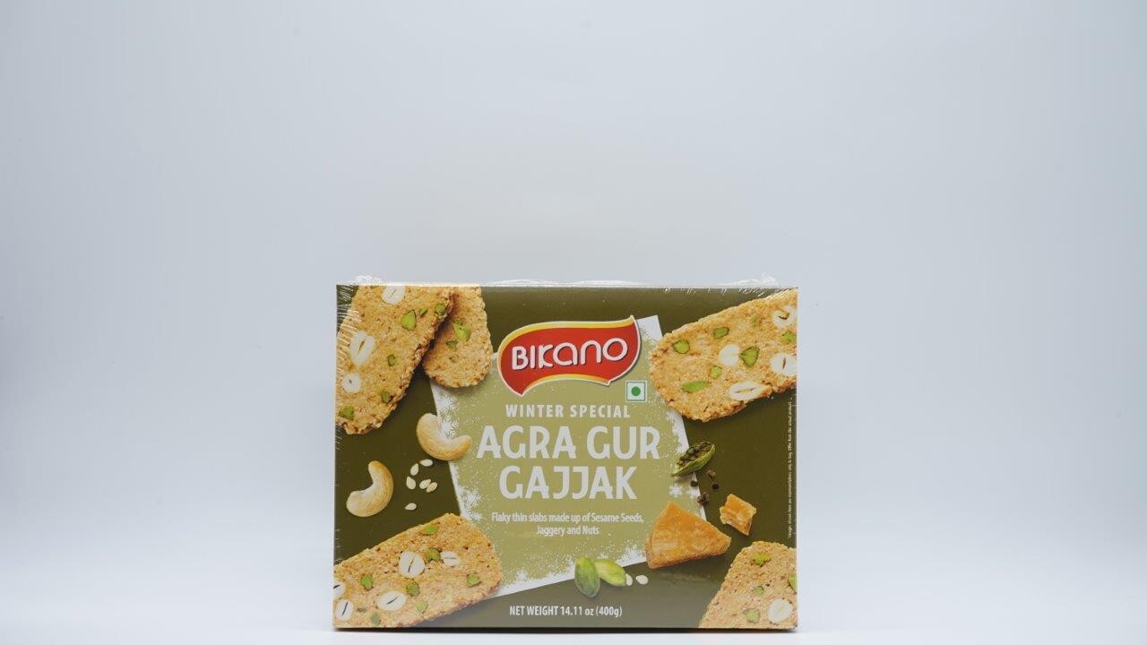BIKANO WINTER SPECIAL AGRA GUR GAJJAK 400G