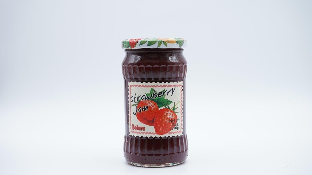 BOLERO STRAWBERRY JAM 370G (JORDGUBBSSYLT)