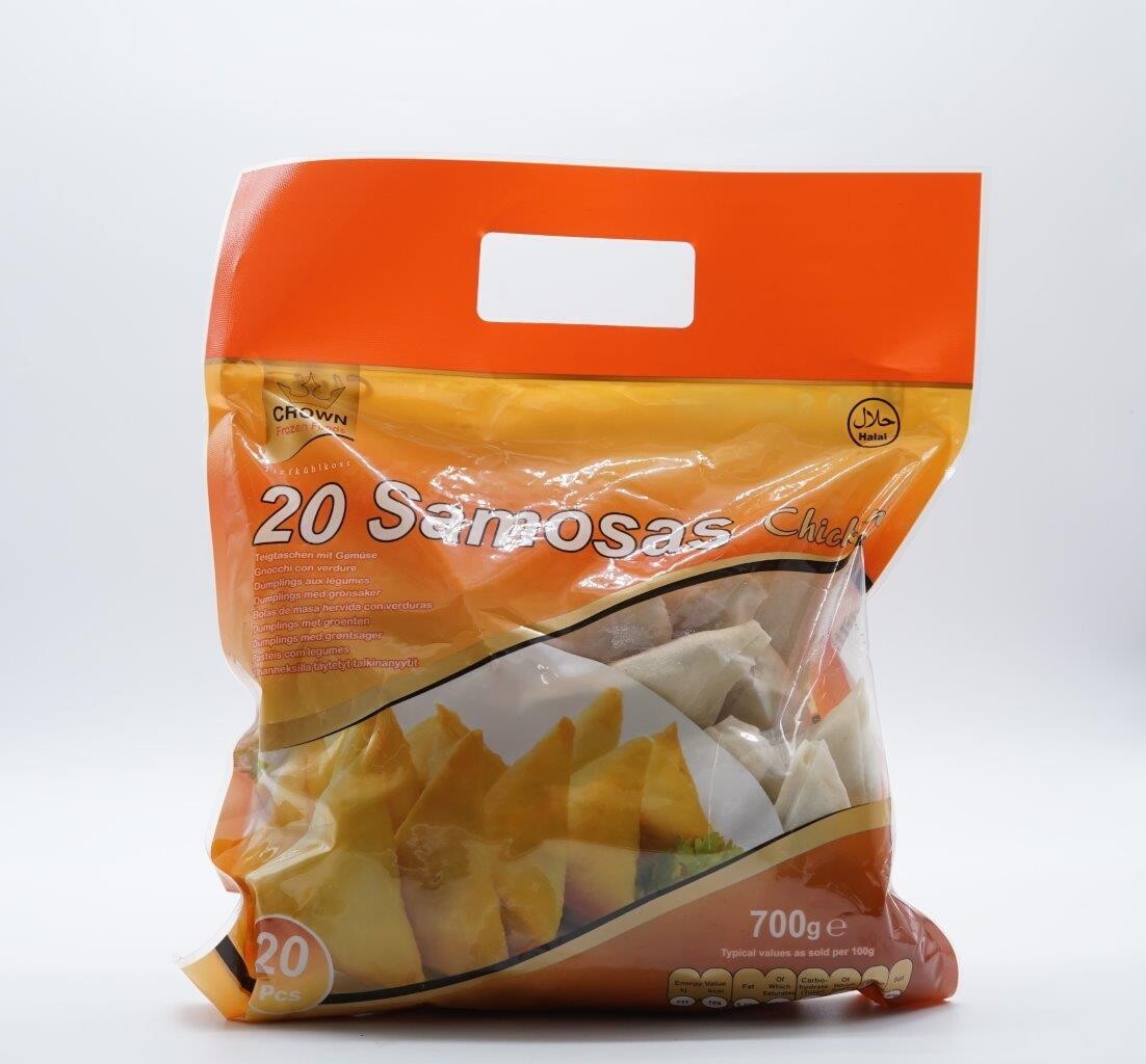 CROWN CHICKEN SAMOSAS 20PCS