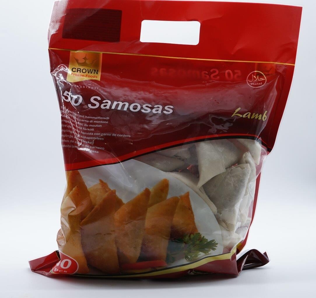 CROWN LAMB SAMOSAS 50PCS