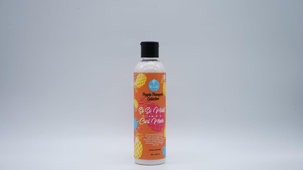 CURLS POPPIN PINEAPPLE SO SO MOIST CURL WASH 236ML