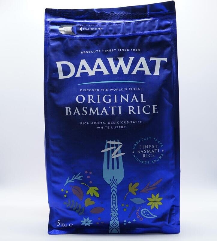 DAAWAT ORIGINAL BASMATI RICE 5KG