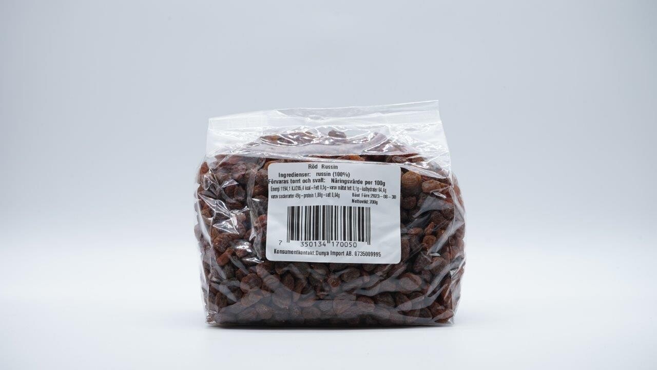 DUNYA RÖDA RUSSIN 700G