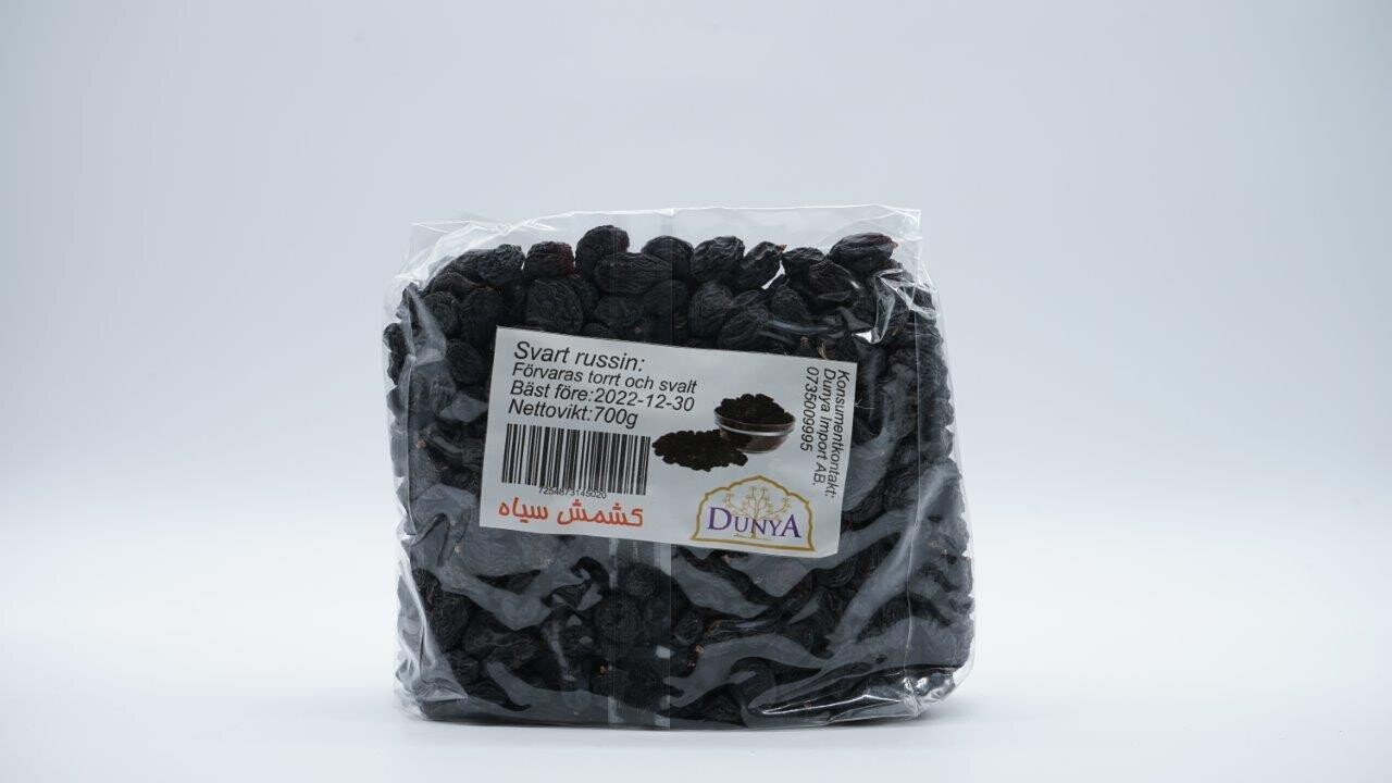 DUNYA SVARTA RUSSIN 700G
