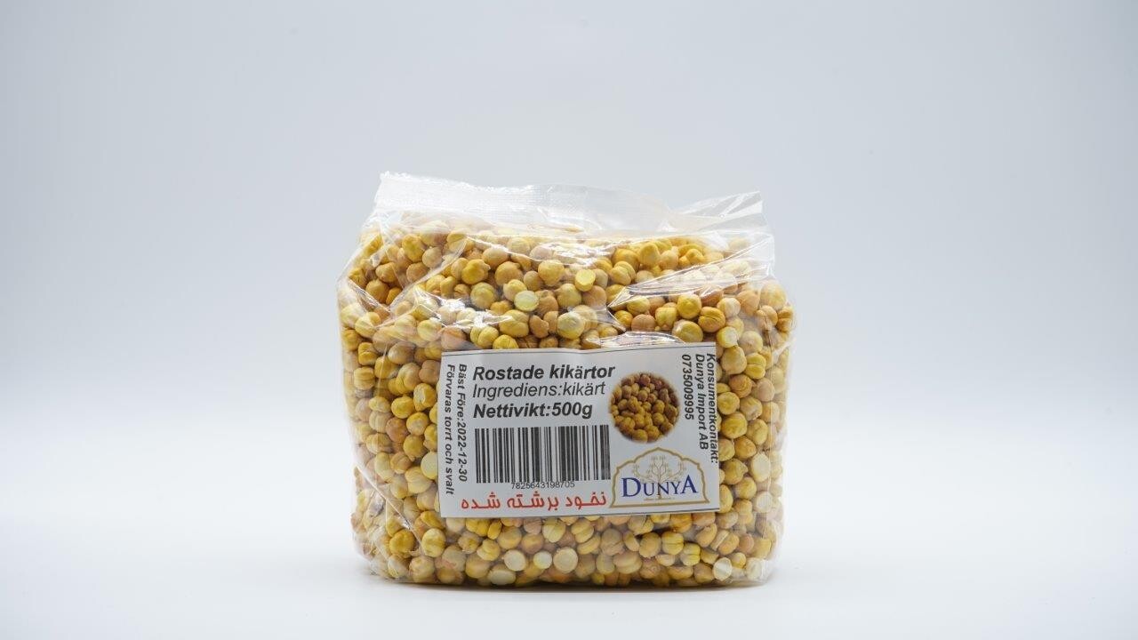 DUNYA ROSTADE KIKÄRTOR 500G