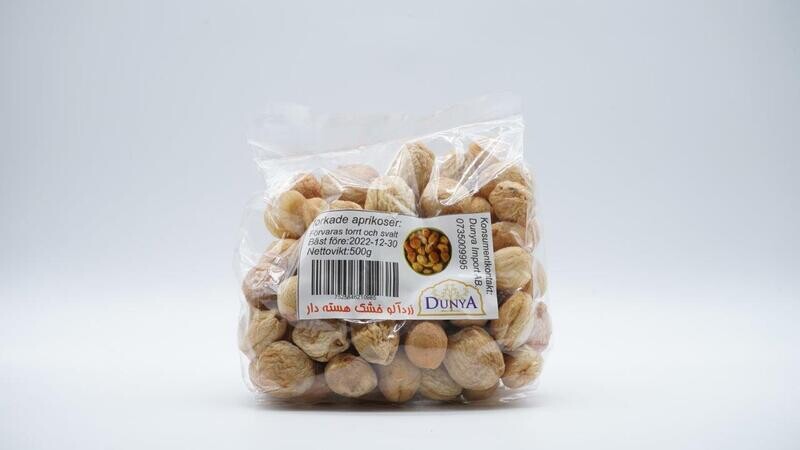 DUNYA TORKADE APRIKOSER 500G