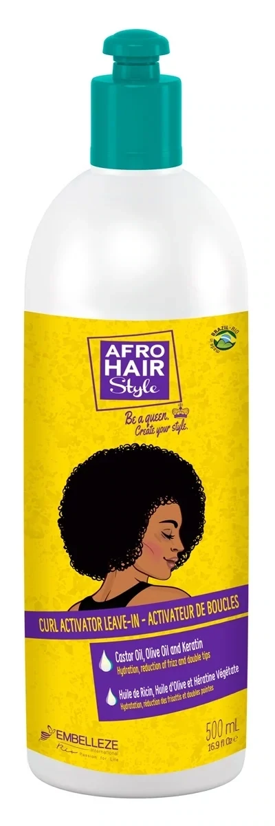 EMBELLEZE AFRO HAIR STYLE CURL ACTIVATOR LEAVE-IN 500ML