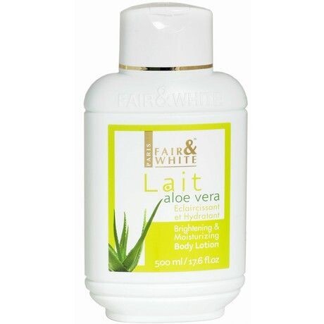 FAIR & WHITE ALOE VERA BODY LOTION 485ML