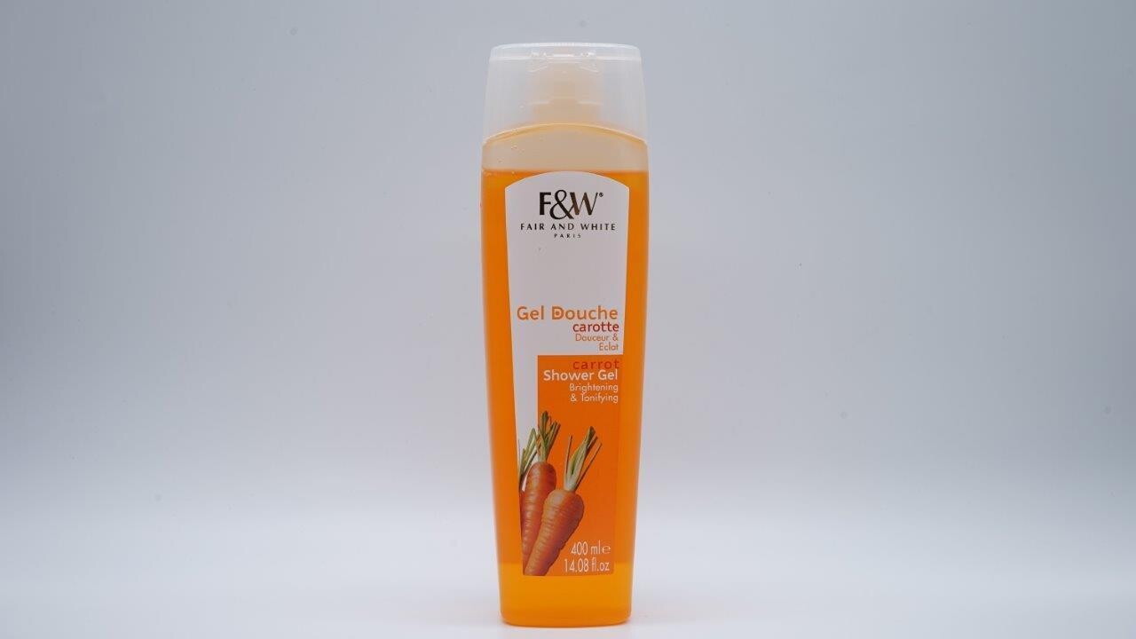 FAIR & WHITE CARROT SHOWER GEL 400ML