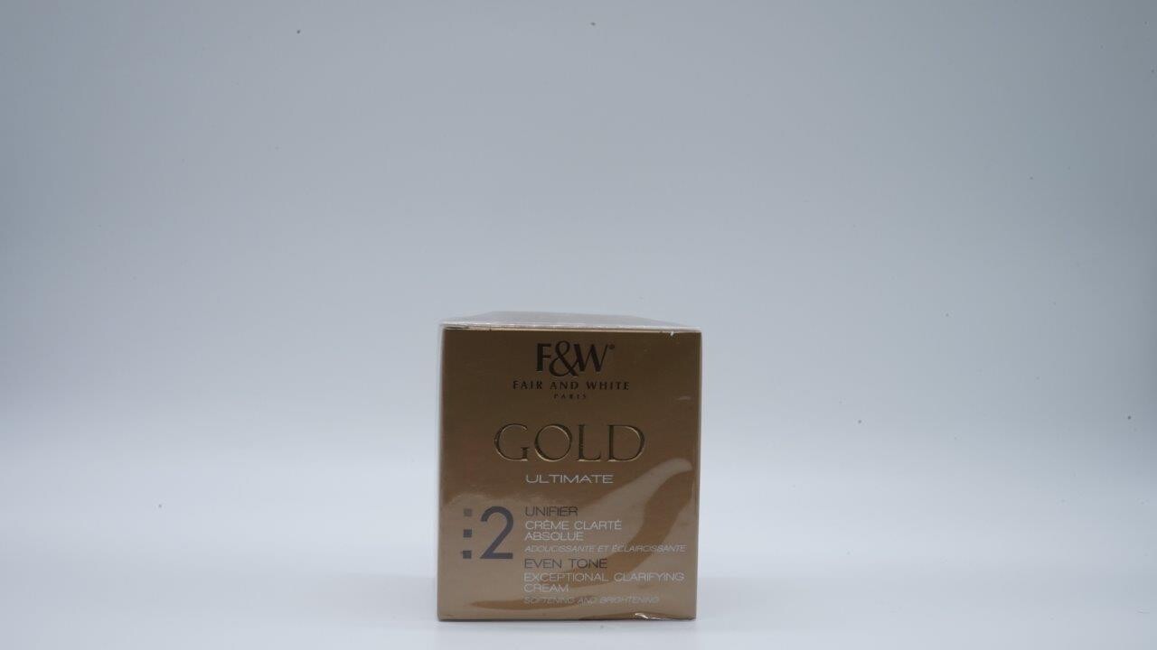FAIR & WHITE GOLD 2 EXCEPTIONAL CLARIFYING CREAM 200ML