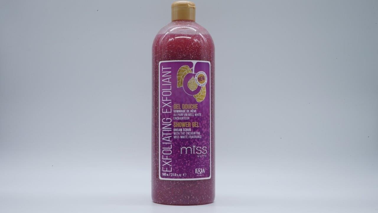 FAIR & WHITE MISS WHITE EXFOLIATING SHOWER GEL 940ML