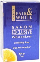FAIR & WHITE EXCLUSIVE VITAMIN C EXFOLIATING SOAP 200G