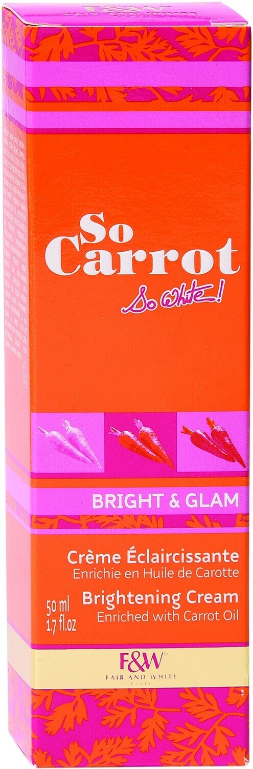 FAIR & WHITE SO CARROT BRIGHTENING BODY CREAM 50ML