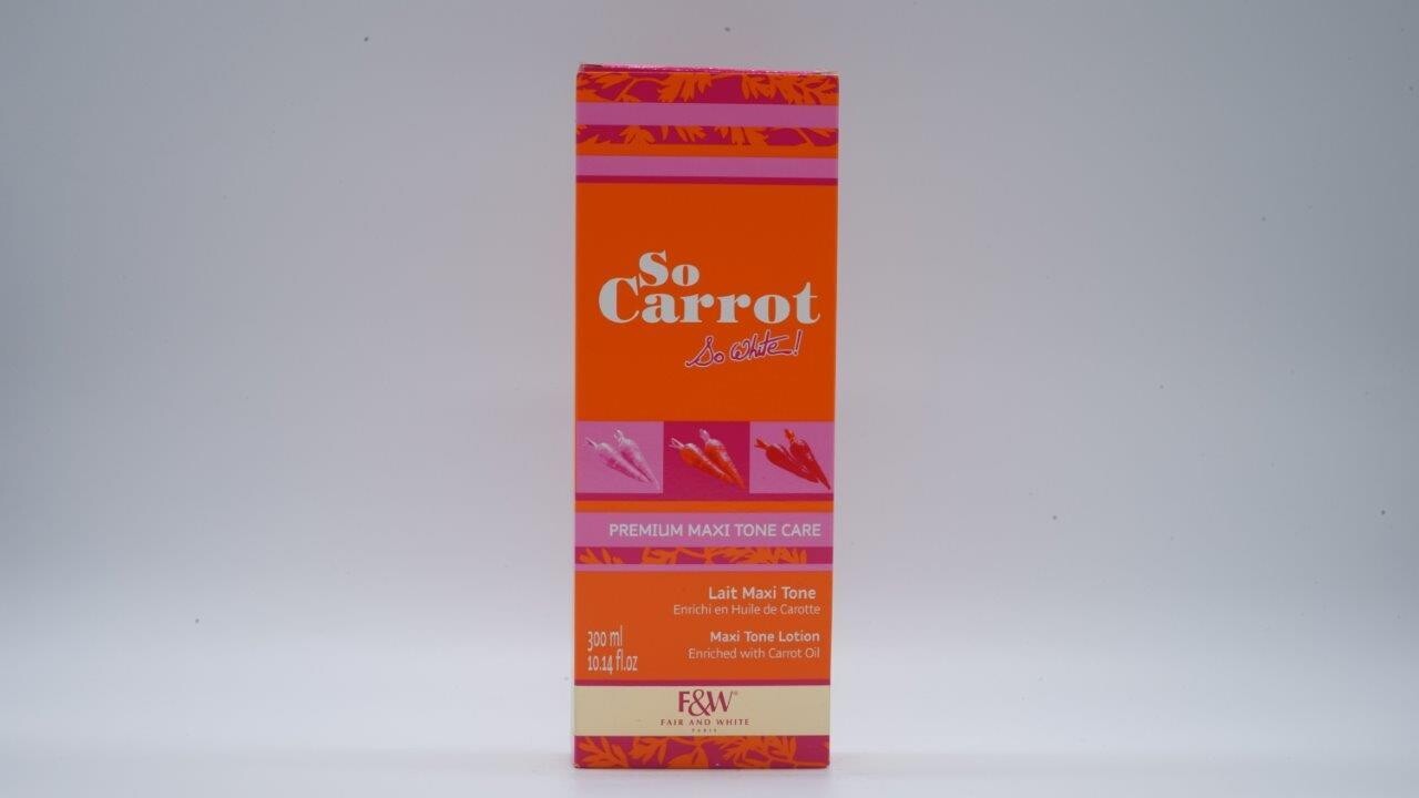 FAIR & WHITE SO CARROT MAXI TONE LOTION 300ML