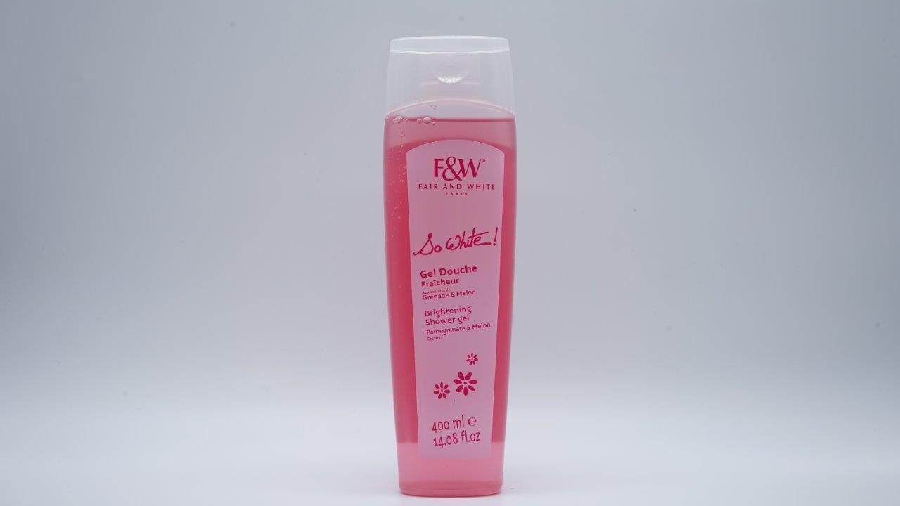 FAIR & WHITE SO WHITE SHOWER GEL 400ML