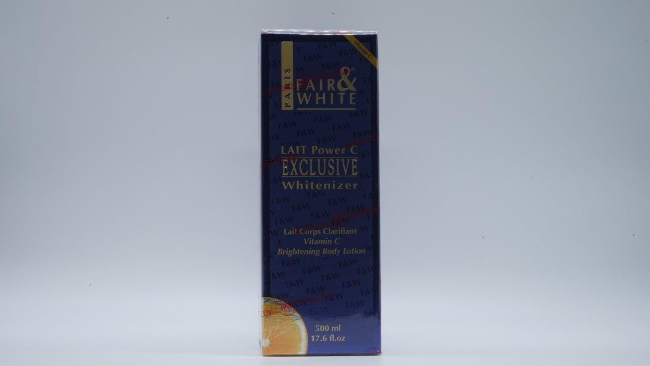 FAIR & WHITE EXCLUSIVE VITAMIN C BODY LOTION 500ML