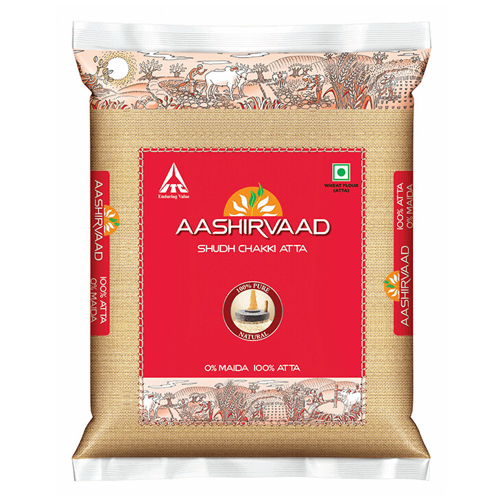 AASHIRVAAD CHAKKI ATTA 5KG