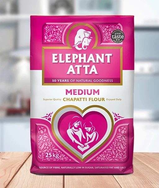ELEPHANT ATTA MEDIUM 25KG