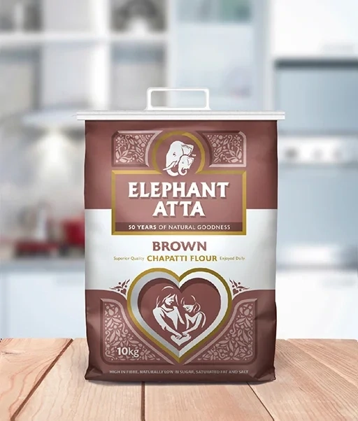 ELEPHANT ATTA BROWN 10KG