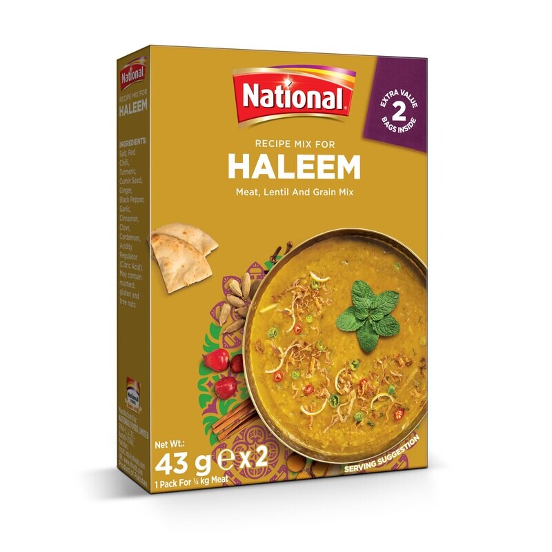 NATIONAL SPICE MIX HALEEM MASALA 86G