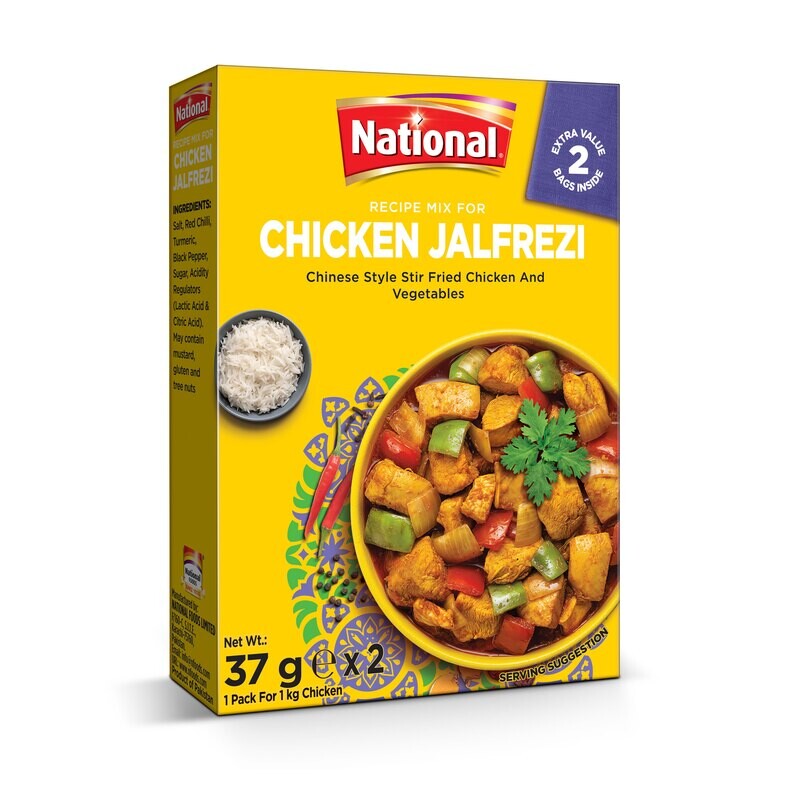 NATIONAL SPICE MIX CHICKEN JALFREZI 74G