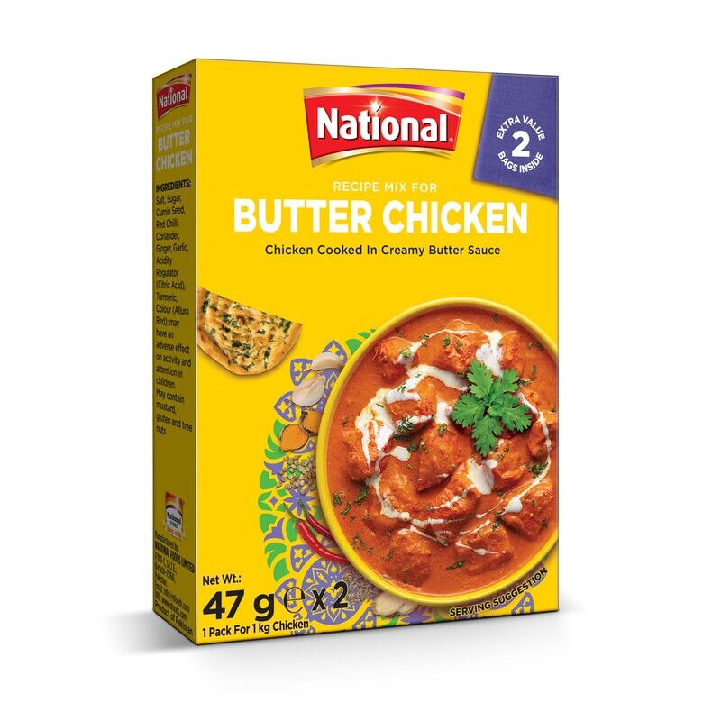 NATIONAL SPICE MIX BUTTER CHICKEN 94G