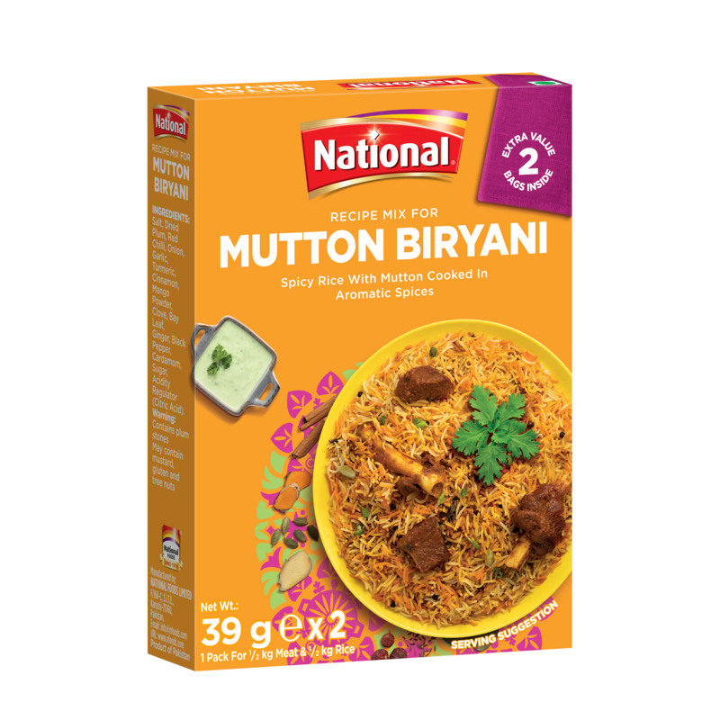 NATIONAL SPICE MIX MUTTON BIRYANI 78G