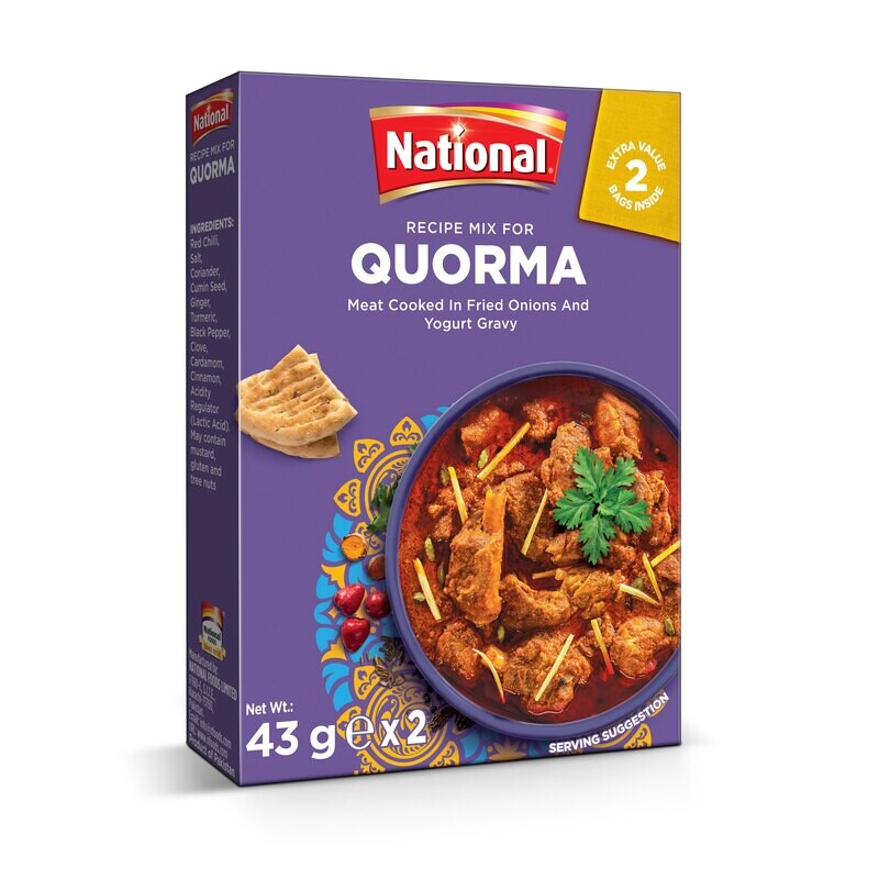 NATIONAL SPICE MIX QUORMA 86G