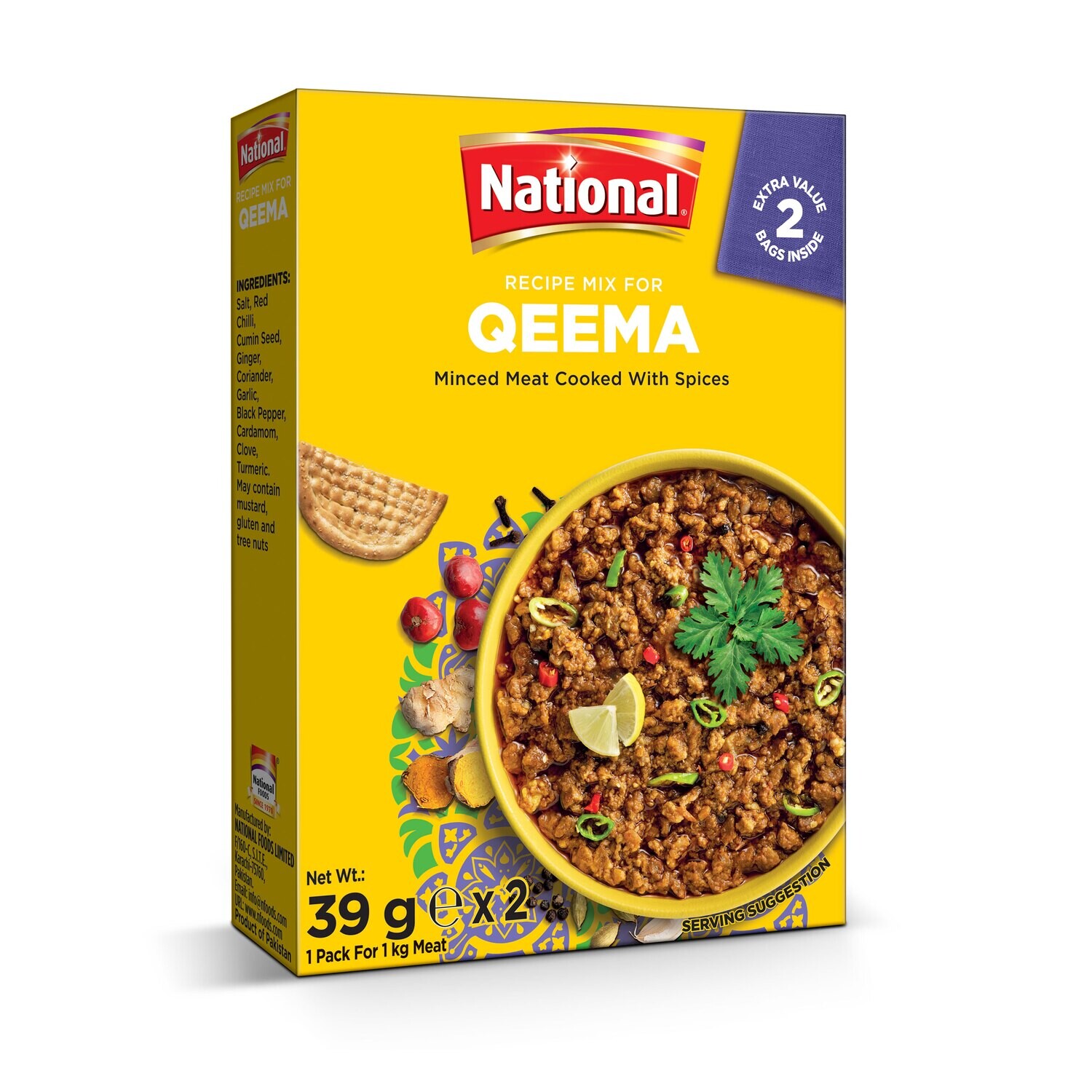 NATIONAL SPICE MIX QEEMA 78G
